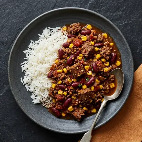 Chili z wołowiną i fasolą